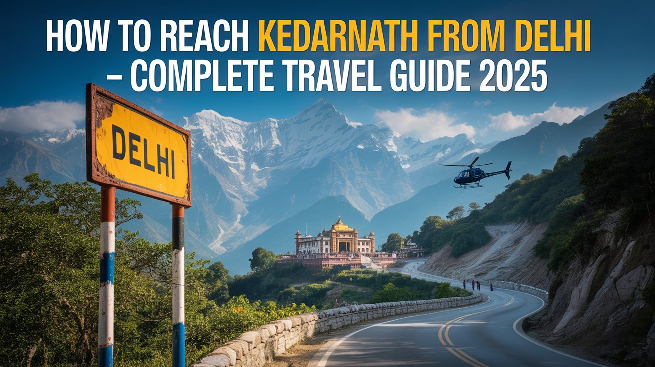 How to Reach Kedarnath from Delhi