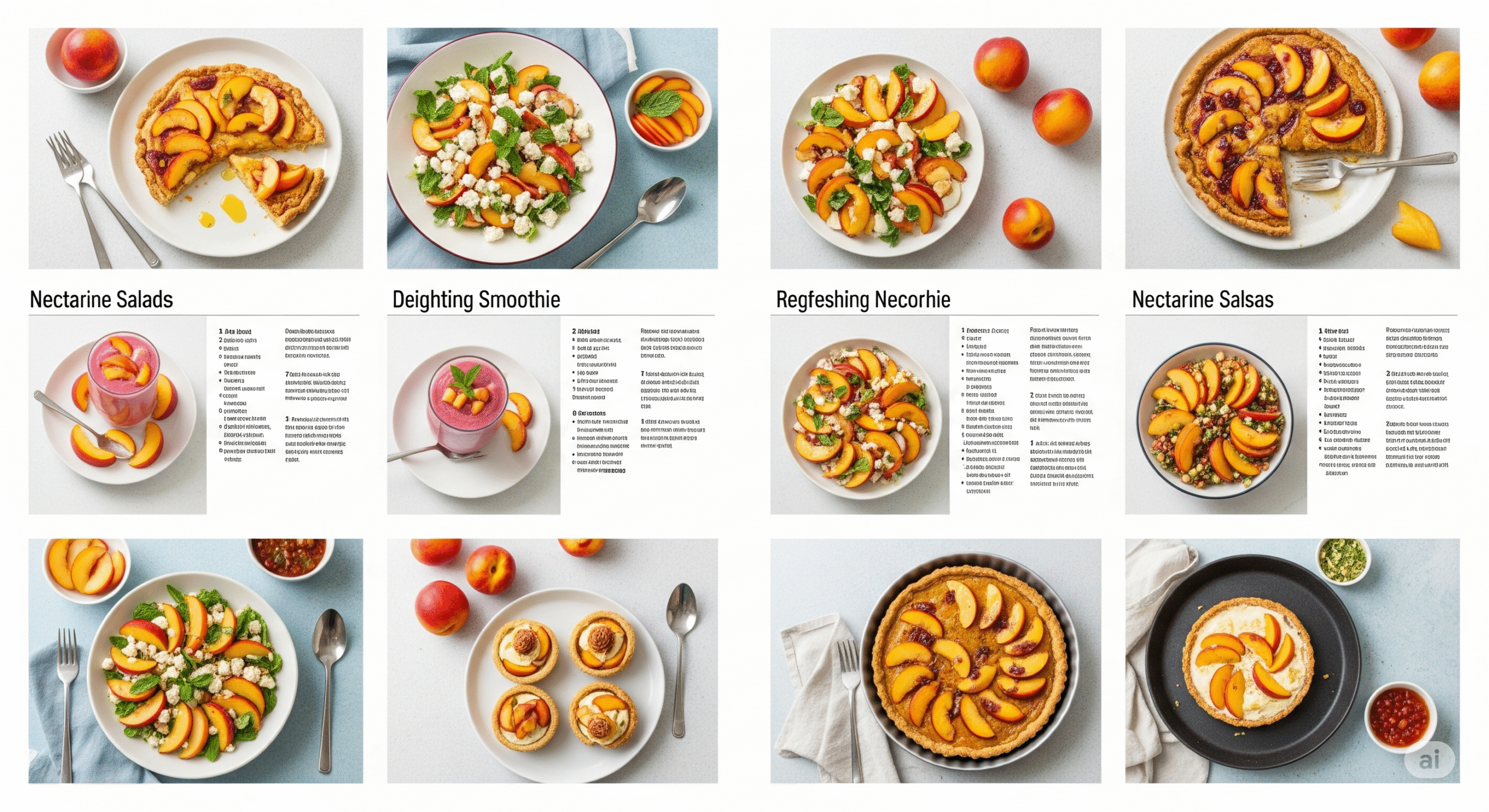 12 Breakfast Recipes using Nectarine