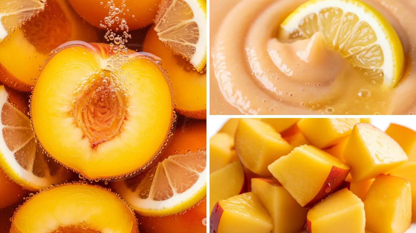 10 Freezing Peaches with Lemon Juice