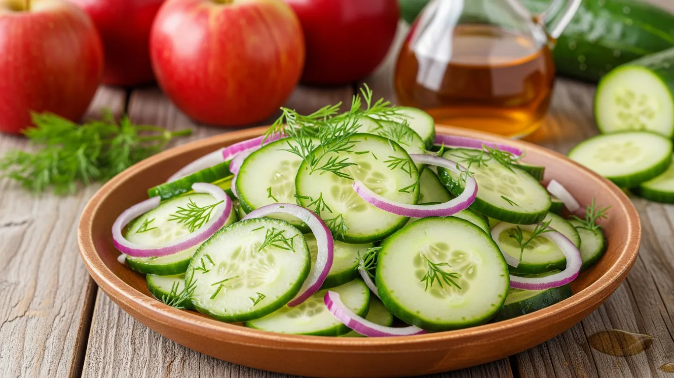 10 Cucumber Salad Recipes with Vinegar
