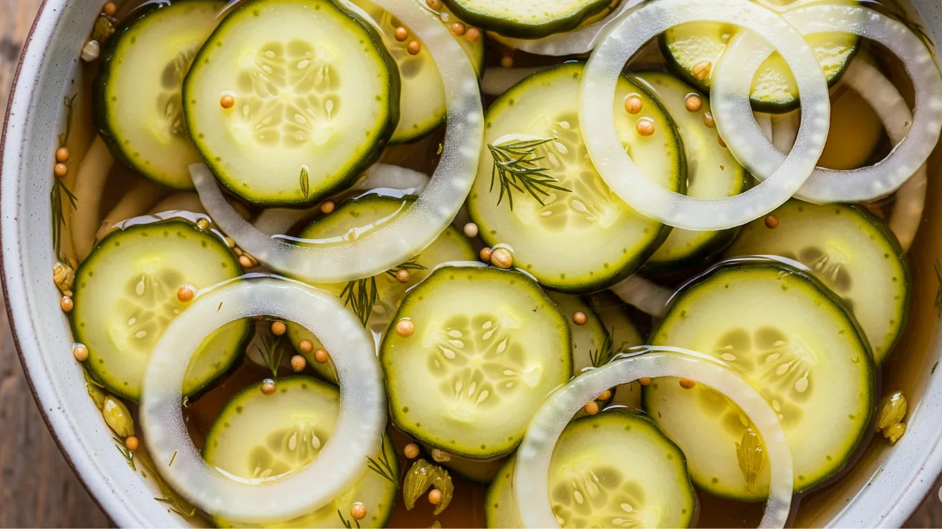 10 Refrigerator Pickles and Onions