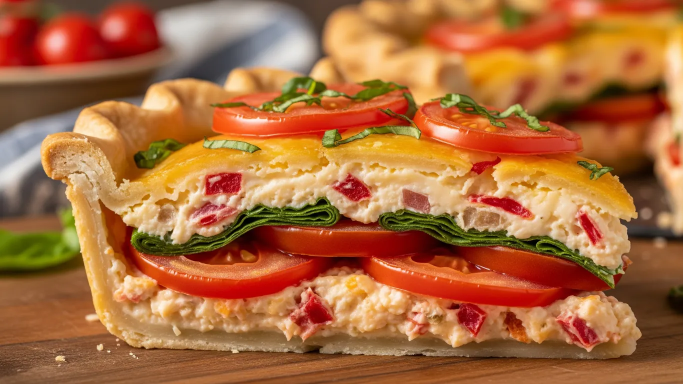 10 Tomato Pie with Pimento Cheese Recipes