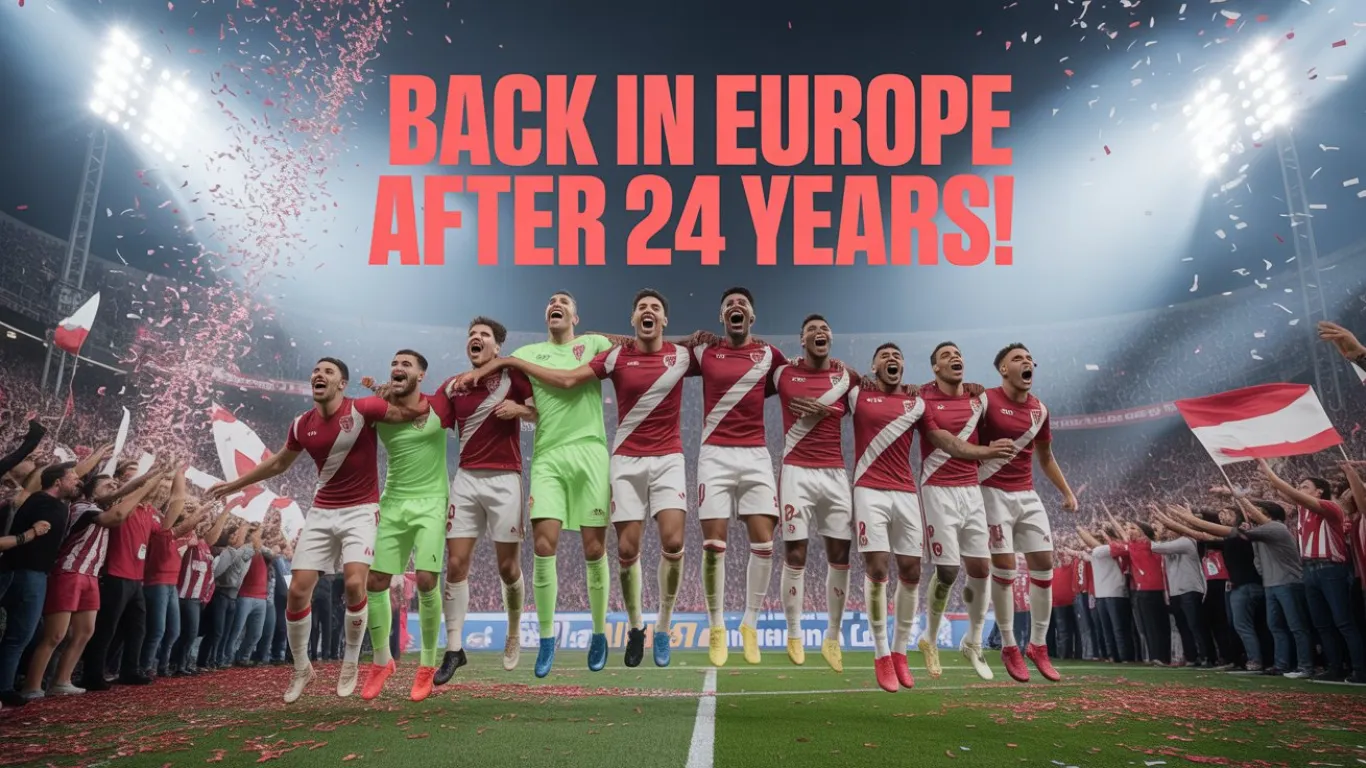 Rayo Vallecano Secure Win on Return to Europe 24 Years Later